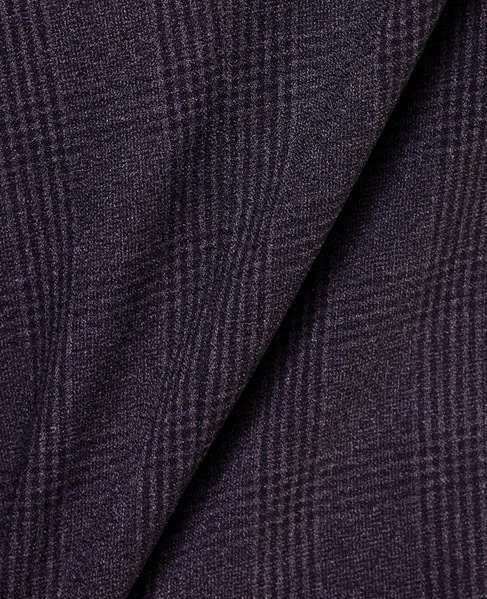 グレンチェック ウォッシャブルスーツ | 防シワ / ストレッチ 詳細画像 ネイビー 18