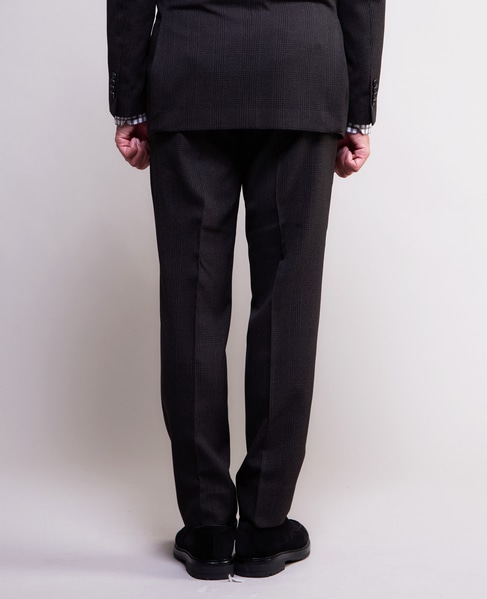 グレンチェック ウォッシャブルスーツ | 防シワ / ストレッチ 詳細画像 ネイビー 8