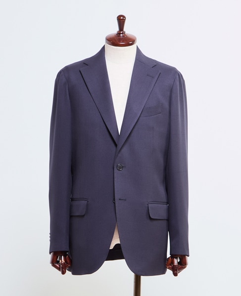 ソラーロヘリンボーン/ウィンドペン ウォッシャブルスーツ | 防シワ / ストレッチ 詳細画像 グレー 12