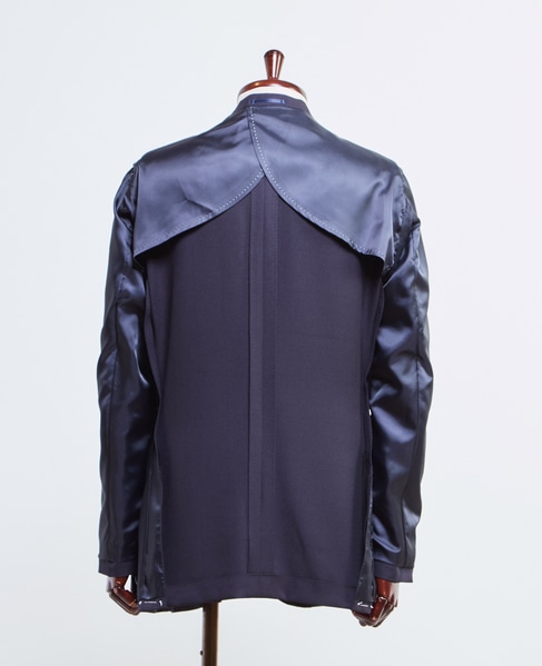 ソラーロヘリンボーン/ウィンドペン ウォッシャブルスーツ | 防シワ / ストレッチ 詳細画像 グレー 14