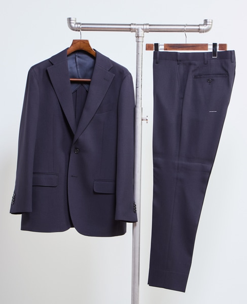 ソラーロヘリンボーン/ウィンドペン ウォッシャブルスーツ | 防シワ / ストレッチ 詳細画像 グレー 17