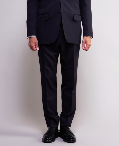 ソラーロヘリンボーン/ウィンドペン ウォッシャブルスーツ | 防シワ / ストレッチ 詳細画像 グレー 6