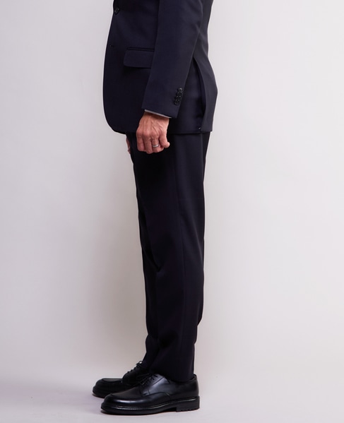 ソラーロヘリンボーン/ウィンドペン ウォッシャブルスーツ | 防シワ / ストレッチ 詳細画像 グレー 7