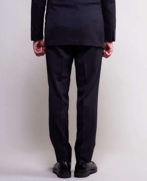 ソラーロヘリンボーン/ウィンドペン ウォッシャブルスーツ | 防シワ / ストレッチ 詳細画像 グレー 8