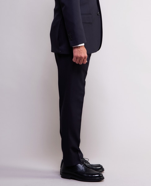 ソラーロヘリンボーン/ウィンドペン ウォッシャブルスーツ | 防シワ / ストレッチ 詳細画像 グレー 9