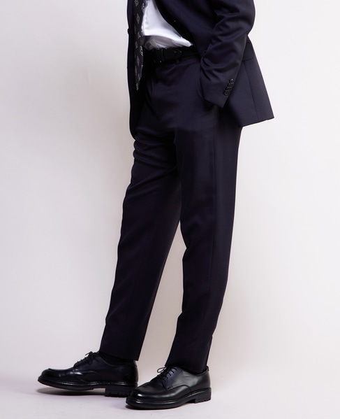 ソラーロヘリンボーン/ウィンドペン ウォッシャブルスーツ | 防シワ / ストレッチ 詳細画像 ネイビー 7