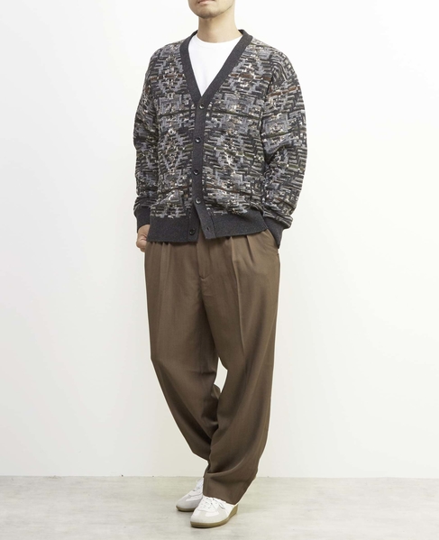 【MASTER FRAME/マスターフレーム】レトロJQD カーディガン 詳細画像 ネイビー 12