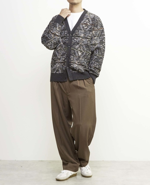 【MASTER FRAME/マスターフレーム】レトロJQD カーディガン 詳細画像 ネイビー 13