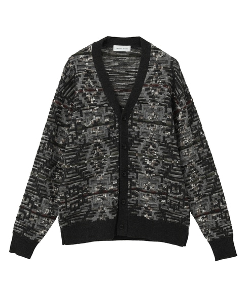 【MASTER FRAME/マスターフレーム】レトロJQD カーディガン 詳細画像 グレー 2