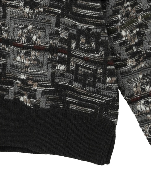 【MASTER FRAME/マスターフレーム】レトロJQD カーディガン 詳細画像 グレー 6