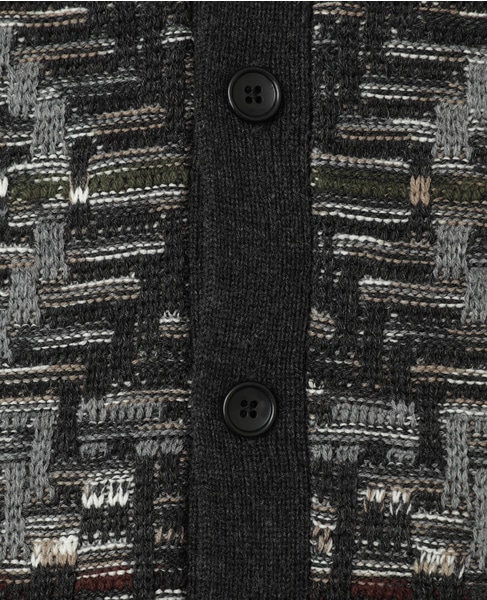 【MASTER FRAME/マスターフレーム】レトロJQD カーディガン 詳細画像 グレー 7