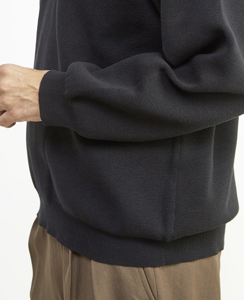 【MASTER FRAME/マスターフレーム】エステルミラノリブスキッパーポロ 詳細画像 ブルーグレー 7