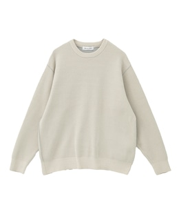 【MASTER FRAME/マスターフレーム】配色モールニット プルオーバー