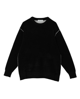 【MASTER FRAME/マスターフレーム】配色モールニット プルオーバー