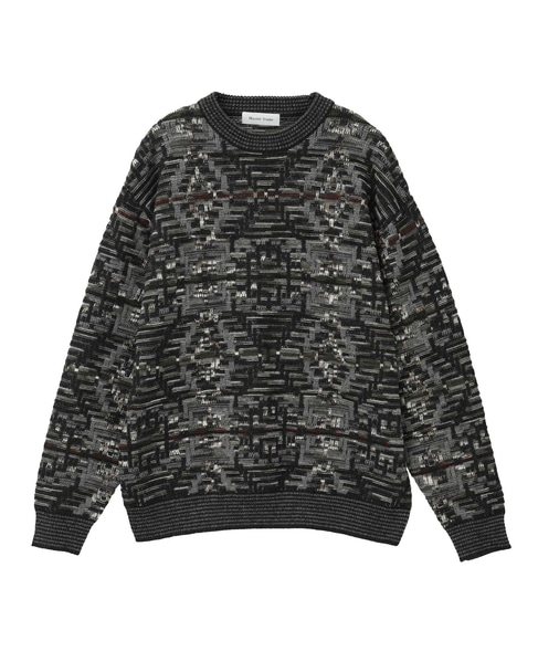 【MASTER FRAME/マスターフレーム】レトロJQD クルーネックセーター 詳細画像 ネイビー 10