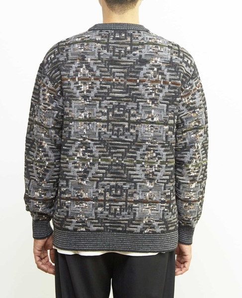 【MASTER FRAME/マスターフレーム】レトロJQD クルーネックセーター 詳細画像 ネイビー 4