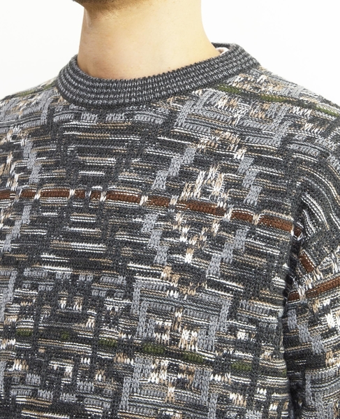 【MASTER FRAME/マスターフレーム】レトロJQD クルーネックセーター 詳細画像 ネイビー 6