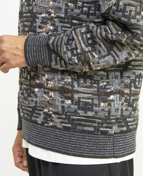 【MASTER FRAME/マスターフレーム】レトロJQD クルーネックセーター 詳細画像 ネイビー 7