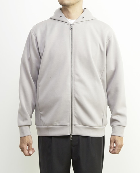 【MASTER FRAME/マスターフレーム】ダンボールジップパーカー 詳細画像 チャコールグレー 2