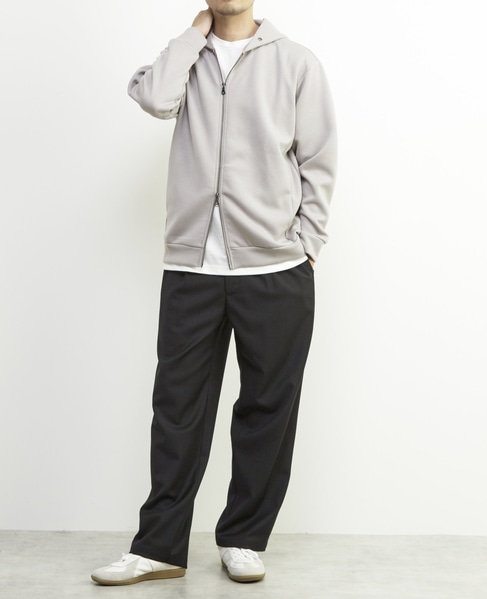 【MASTER FRAME/マスターフレーム】ダンボールジップパーカー 詳細画像 チャコールグレー 20