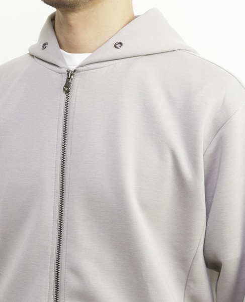 【MASTER FRAME/マスターフレーム】ダンボールジップパーカー 詳細画像 チャコールグレー 6