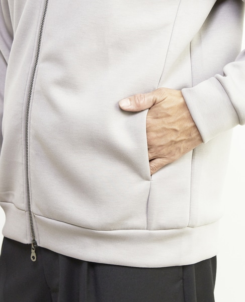 【MASTER FRAME/マスターフレーム】ダンボールジップパーカー 詳細画像 チャコールグレー 7