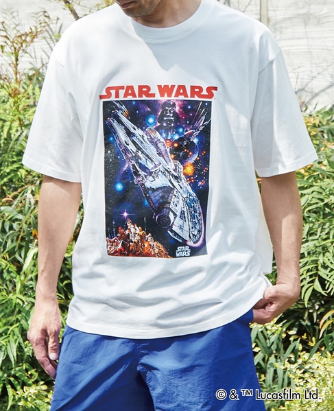 MASTER FRAME / STARWARS / ビンテージ風Tシャツ 詳細画像 ホワイト 1