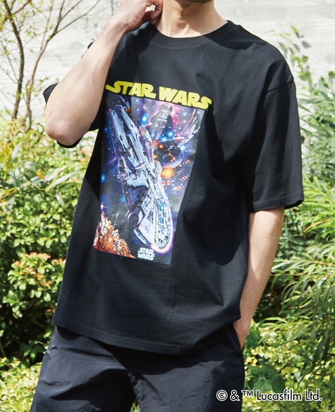 MASTER FRAME / STARWARS / ビンテージ風Tシャツ 詳細画像 ブラック 2