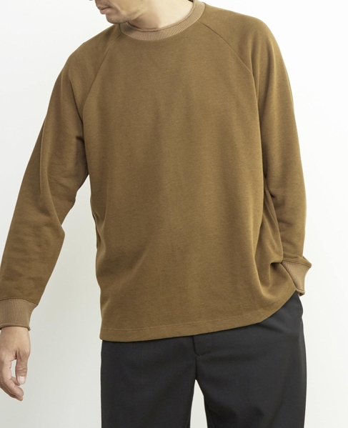 【MASTER FRAME/マスターフレーム】編立て襟ニットソー 詳細画像 キャメル 15