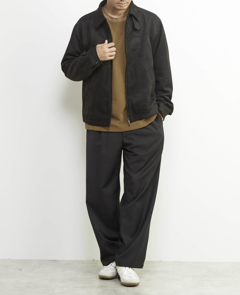 【MASTER FRAME/マスターフレーム】編立て襟ニットソー 詳細画像 キャメル 18