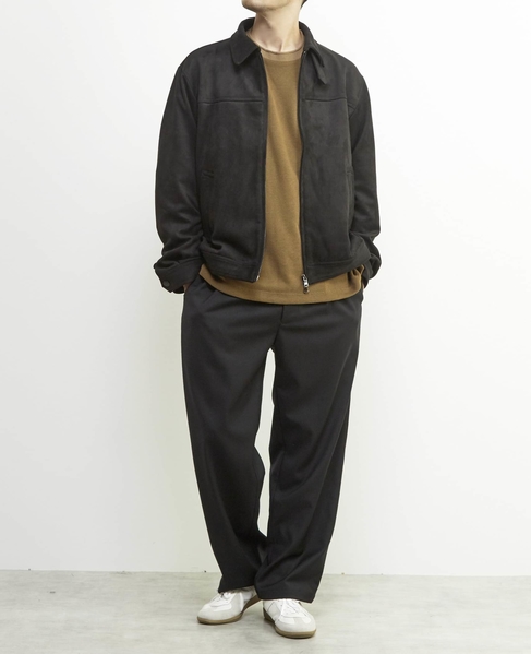 【MASTER FRAME/マスターフレーム】編立て襟ニットソー 詳細画像 キャメル 19