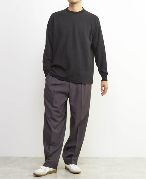 【MASTER FRAME/マスターフレーム】編立て襟ニットソー 詳細画像 キャメル 26