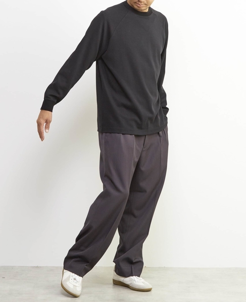 【MASTER FRAME/マスターフレーム】編立て襟ニットソー 詳細画像 キャメル 27