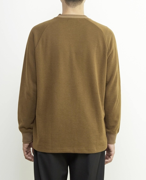 【MASTER FRAME/マスターフレーム】編立て襟ニットソー 詳細画像 キャメル 4