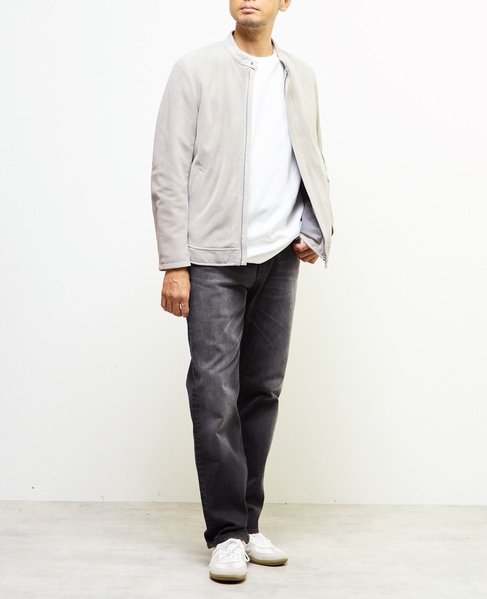 【MASTER FRAME/マスターフレーム】ブリスタージャガード長袖クルーネックTシャツ 詳細画像 ホワイト 18