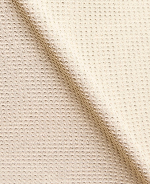 【MASTER FRAME/マスターフレーム】エステルワッフル長袖クルーネックTシャツ 詳細画像 ベージュ 9