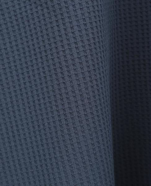 【MASTER FRAME/マスターフレーム】エステルワッフル長袖クルーネックTシャツ 詳細画像 ブルー 12