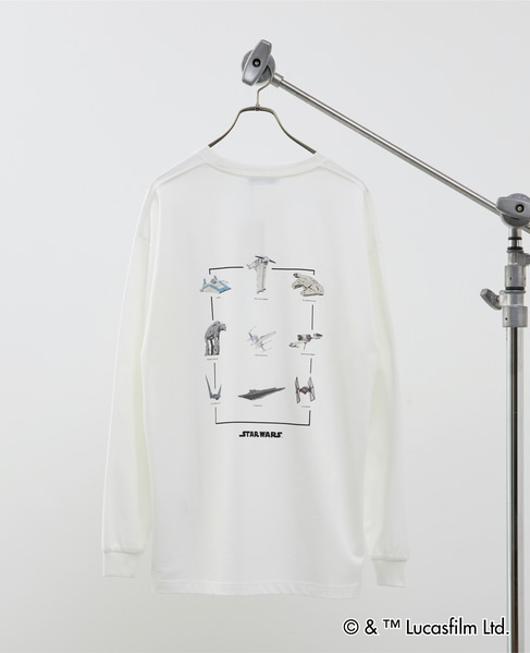 MASTER FRAME / STARWARS / ロングスリーブTシャツ 詳細画像 ホワイトＡ 7