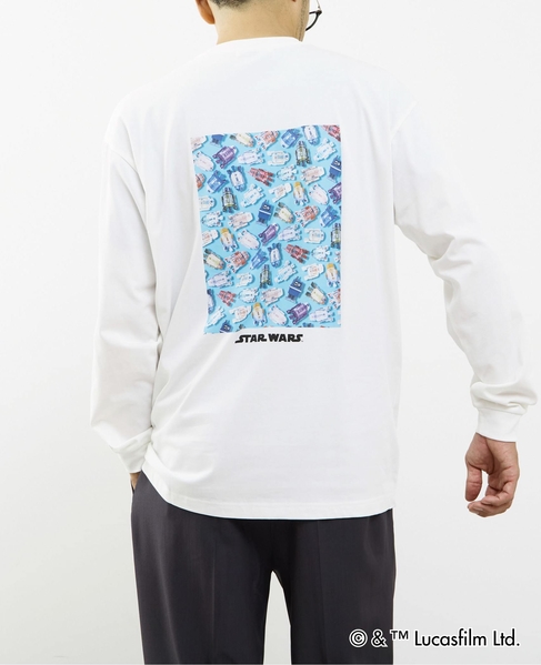 MASTER FRAME / STARWARS / ロングスリーブTシャツ 詳細画像 ホワイトＢ 1