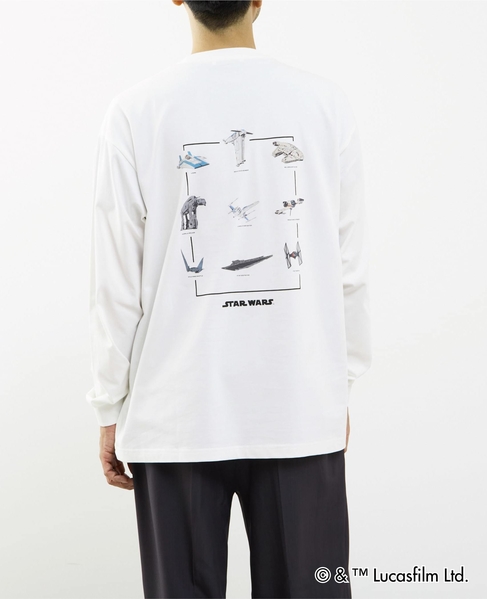 MASTER FRAME / STARWARS / ロングスリーブTシャツ 詳細画像 ホワイトＣ 1