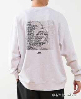 MASTER FRAME / STARWARS / レタリング ベイダースウェット