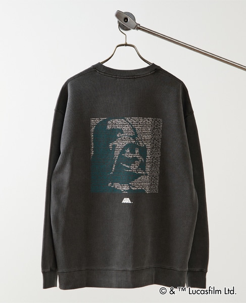 MASTER FRAME / STARWARS / レタリング ベイダースウェット 詳細画像 ライトグレー 19
