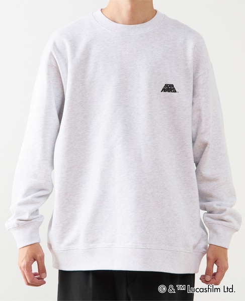 MASTER FRAME / STARWARS / レタリング ベイダースウェット 詳細画像 ライトグレー 2