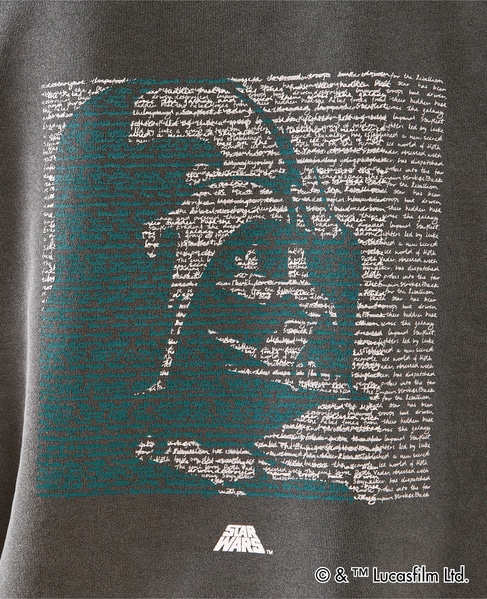 MASTER FRAME / STARWARS / レタリング ベイダースウェット 詳細画像 ライトグレー 21