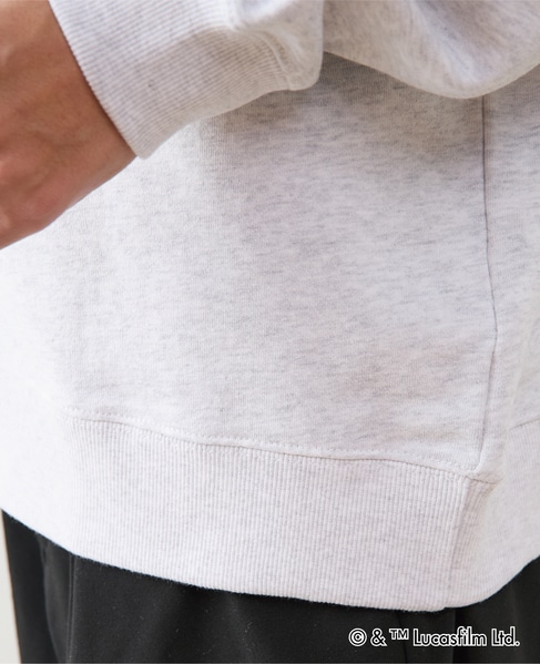 MASTER FRAME / STARWARS / レタリング ベイダースウェット 詳細画像 ライトグレー 7