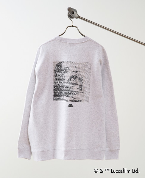 MASTER FRAME / STARWARS / レタリング ベイダースウェット 詳細画像 ライトグレー 9