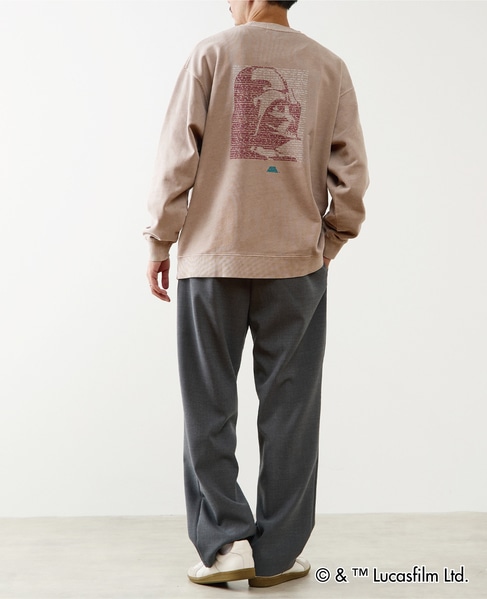 MASTER FRAME / STARWARS / レタリング ベイダースウェット 詳細画像 ピンク 12