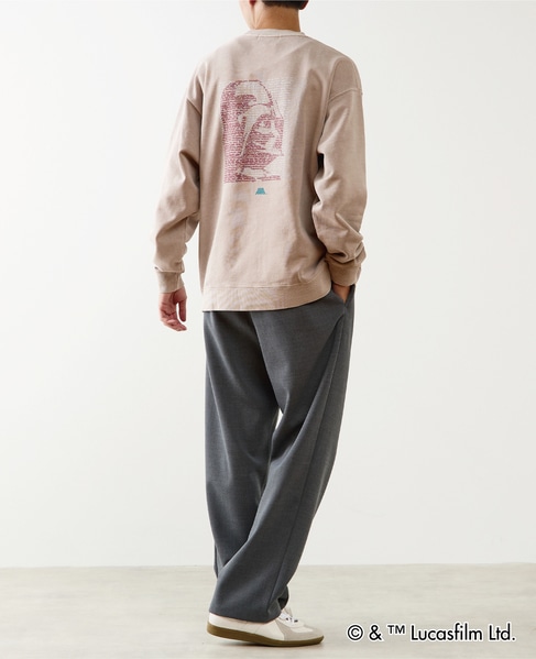 MASTER FRAME / STARWARS / レタリング ベイダースウェット 詳細画像 ピンク 13