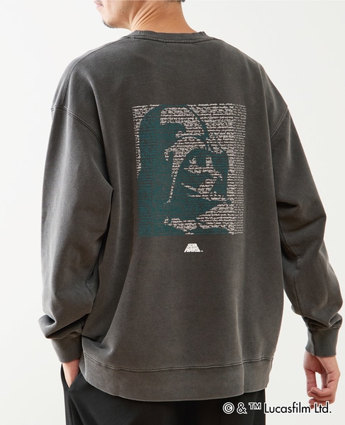 MASTER FRAME / STARWARS / レタリング ベイダースウェット 詳細画像 ピンク 17