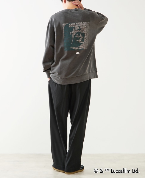 MASTER FRAME / STARWARS / レタリング ベイダースウェット 詳細画像 ピンク 21
